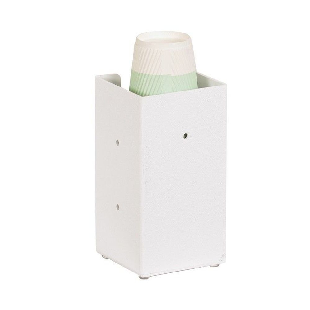 Cal-Mil White Classic Napkin Display, 4.5 inch Width x 4.5 inch Depth x 8 inch Height