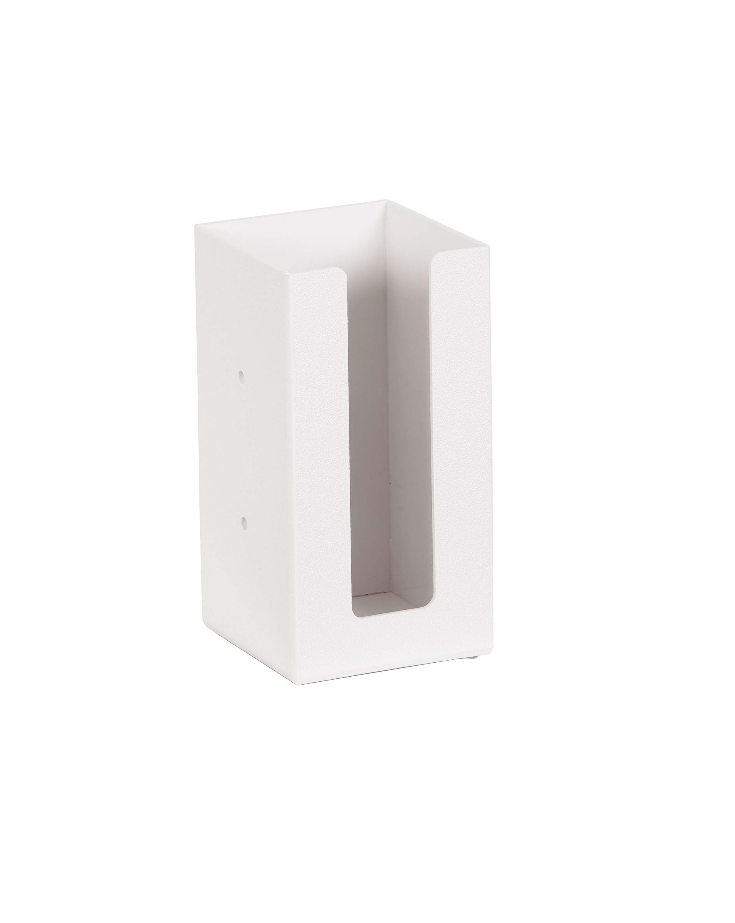 Cal Mil White Classic Napkin Display, 4.5 inch Width x 4.5 inch Depth x 8 inch Height
