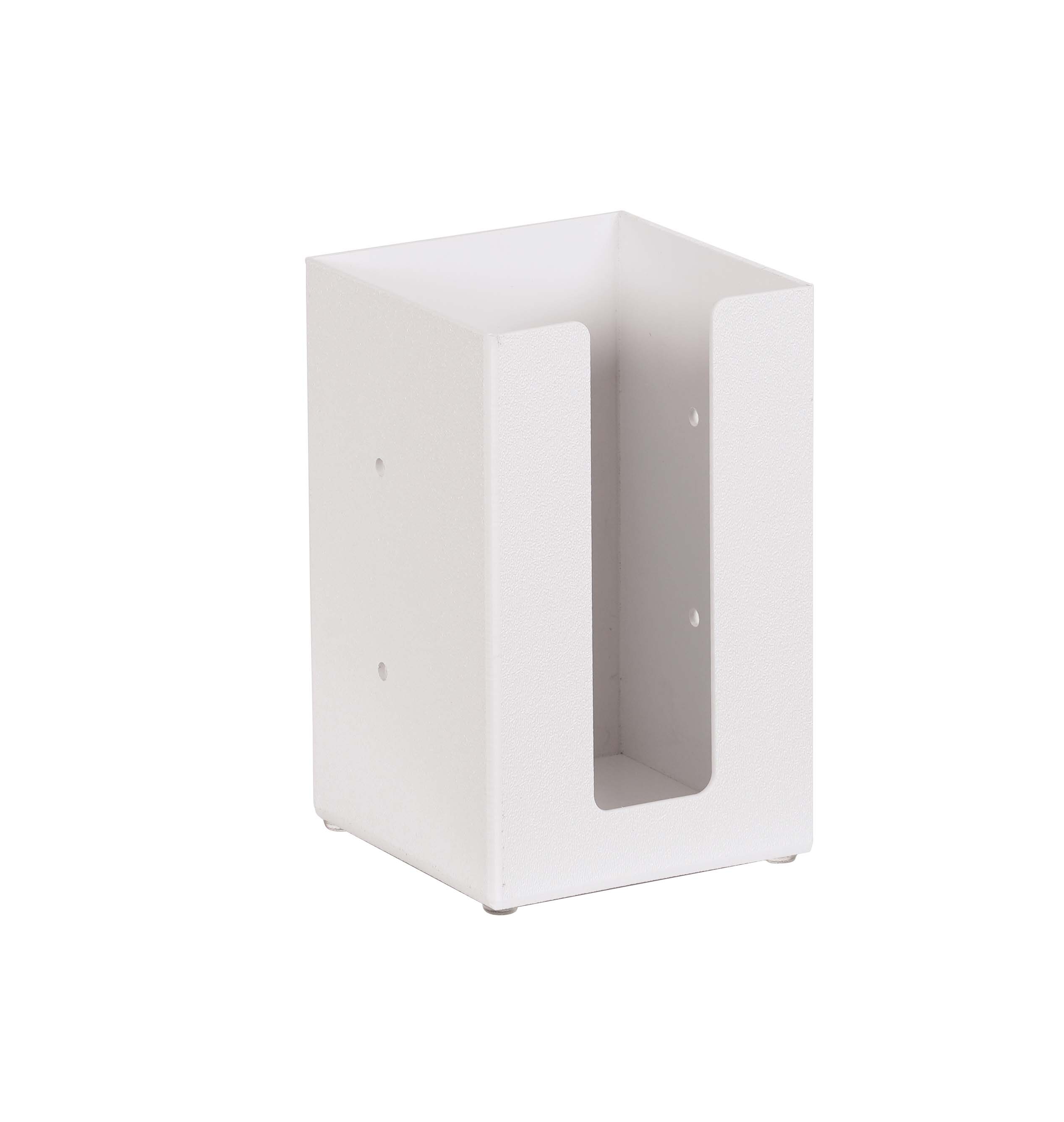 Cal Mil White Classic Napkin Display, 5.25 inch Width x 5.25 inch Depth x 8 inch Height