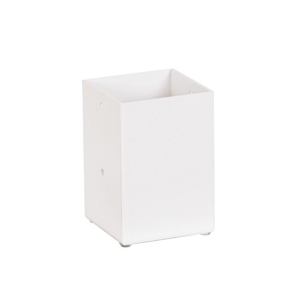 Cal-Mil White Classic Napkin Display, 4.25 x 4.25 x 6 inch -- 4 per case