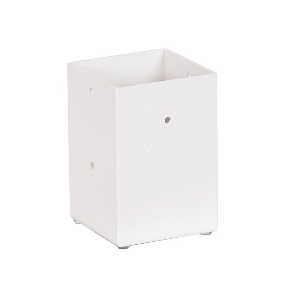 Cal-Mil White Classic Napkin Display, 4.25 x 4.25 x 6 inch -- 4 per case