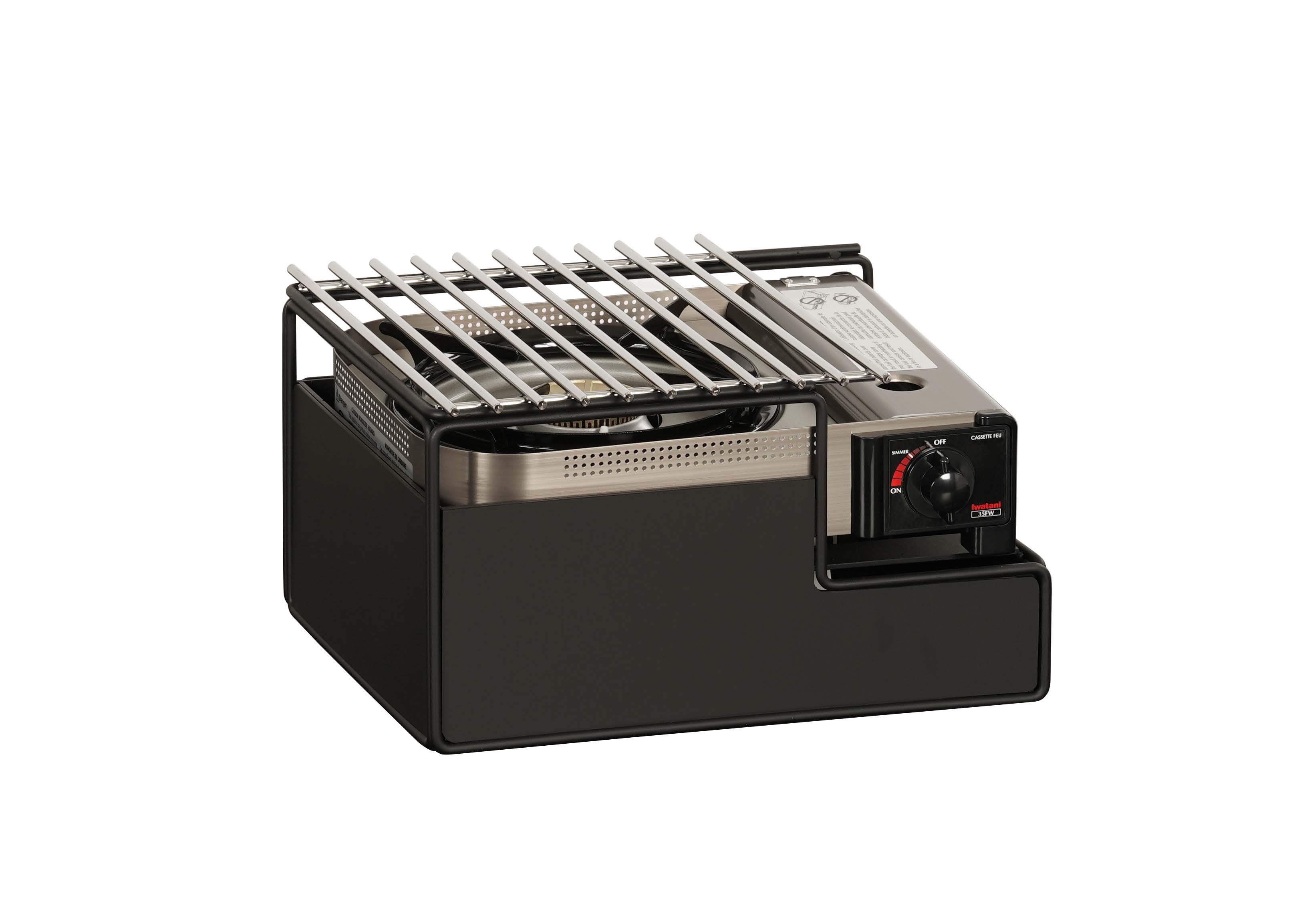 Cal Mil Onyx Butane Stove Frame Only, 11.75 inch Width x 14.25 inch Depth x 8 inch Height