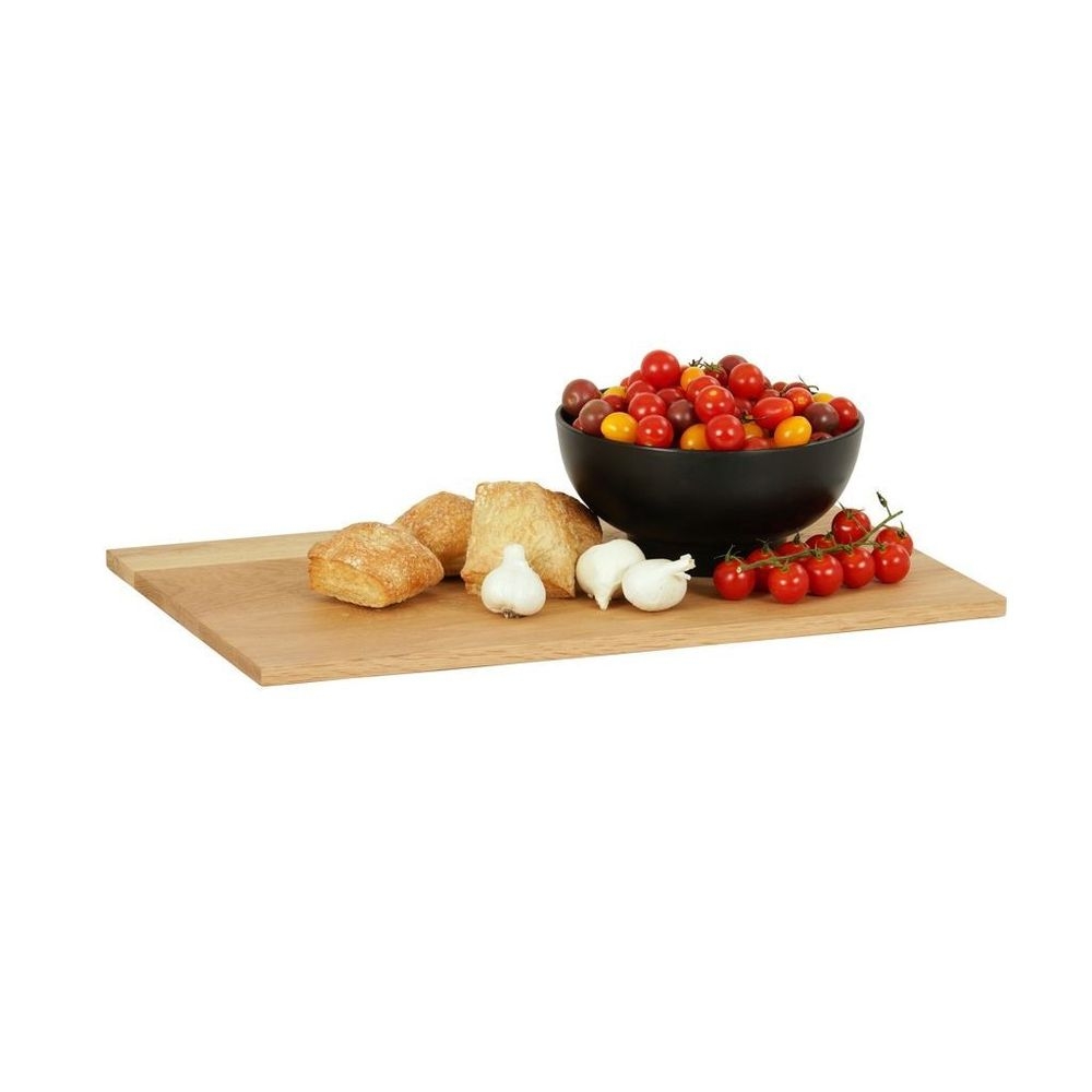 Cal-Mil Sydney Oak Serving Flats, 12 inch Width x 20 inch Depth x 0.75 inch Height -- 3 per case