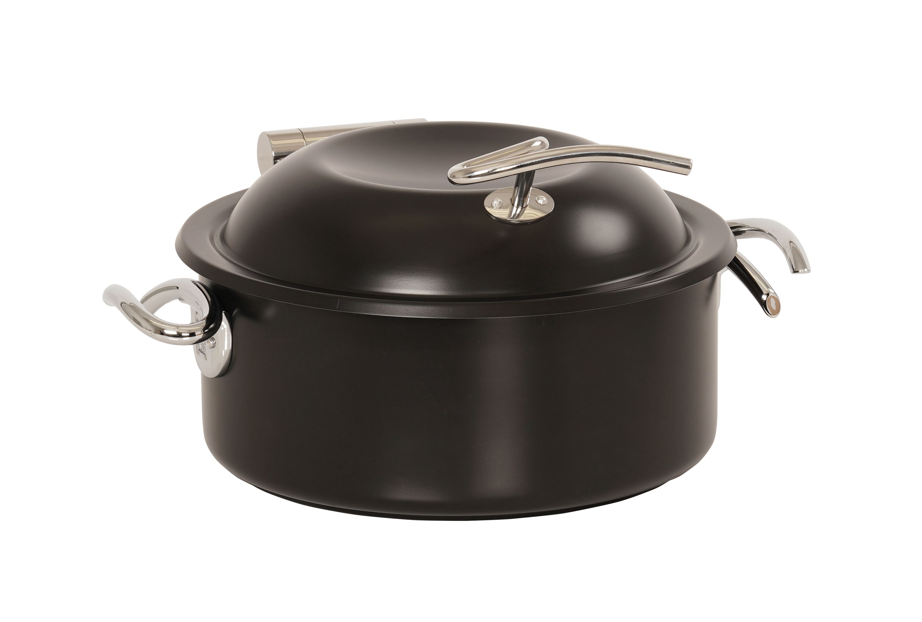 Cal Mil Black Induction Pot, 13 inch Width x 8 inch Height