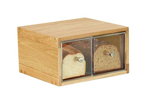 Cal Mil Sydney Oak Bread Case, 13.63 inch Width x 13 inch Depth x 7.13 inch Height
