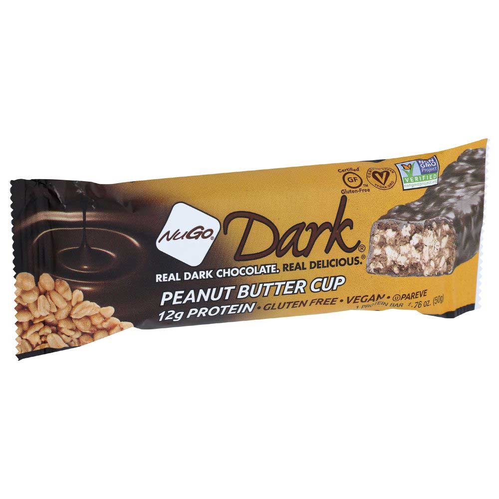 Nugo Peanut Butter Chocolate Nutrition Bar, 1.76 Ounce Cup -- 12 per case.