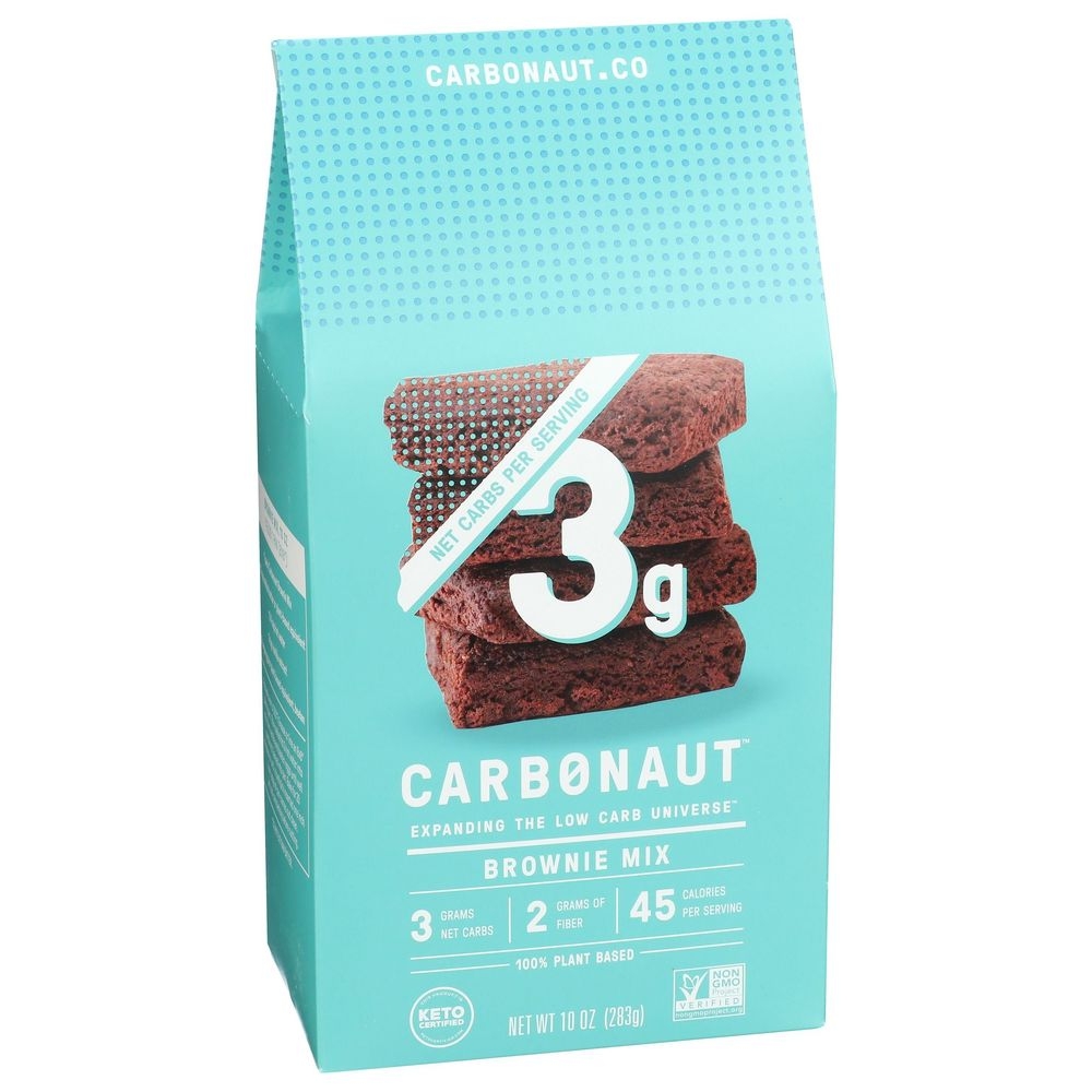 Carbonaut Low Carb Brownie Mix, 10 Ounce -- 6 per case