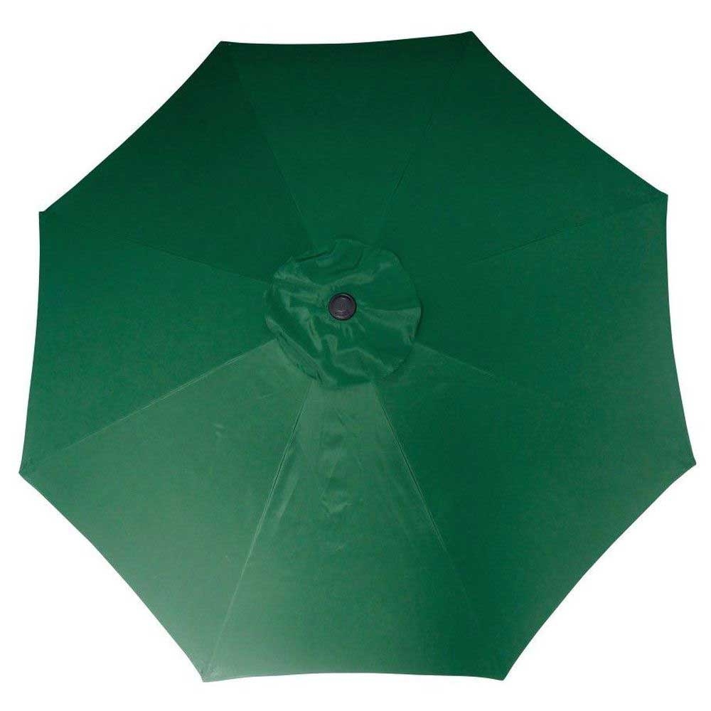 American Maid Aluminum Dark Green Umbrella with Crank, 9 feet -- 4 per case
