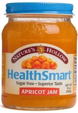 Natures Hollow HealthSmart Apricot Jam, 10 Ounce -- 6 per case