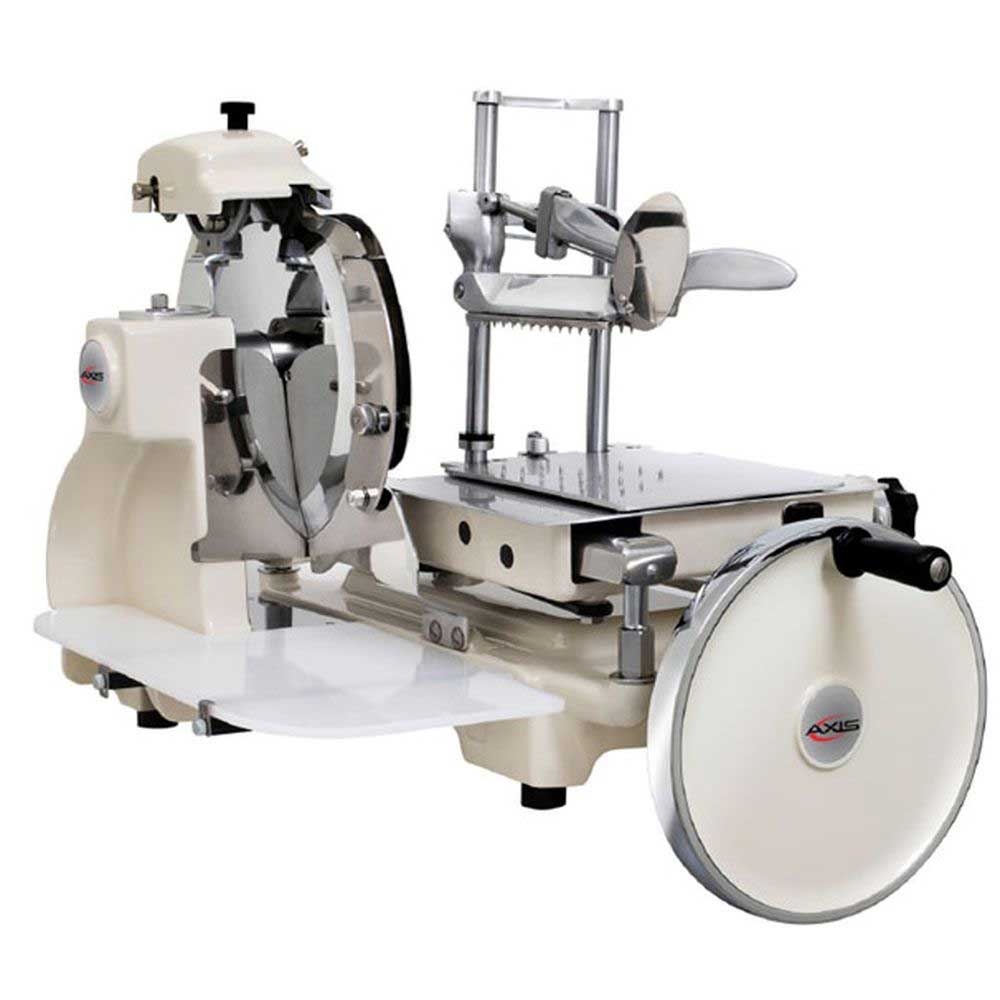 Axis Manual Volano Flywheel Meat Slicer, 14 inch Blade