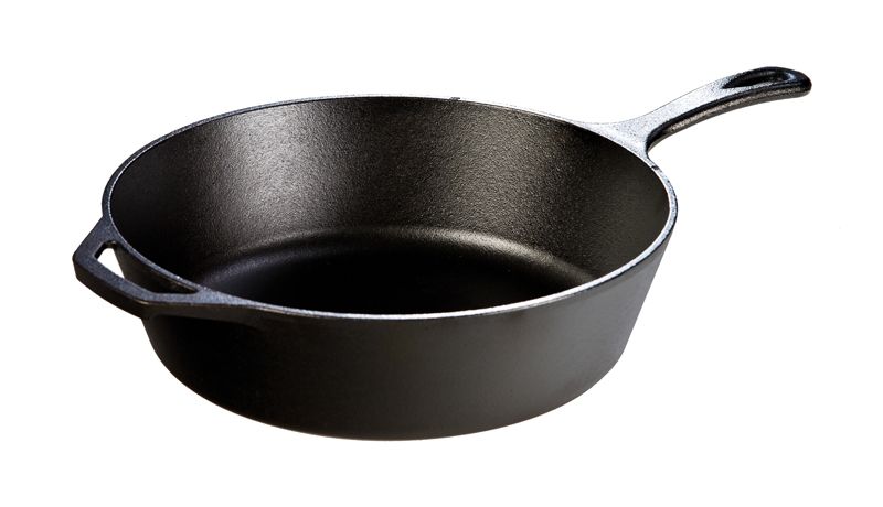 Lodge Preseasoned Cast Iron Deep Skillet -- 2 per case.