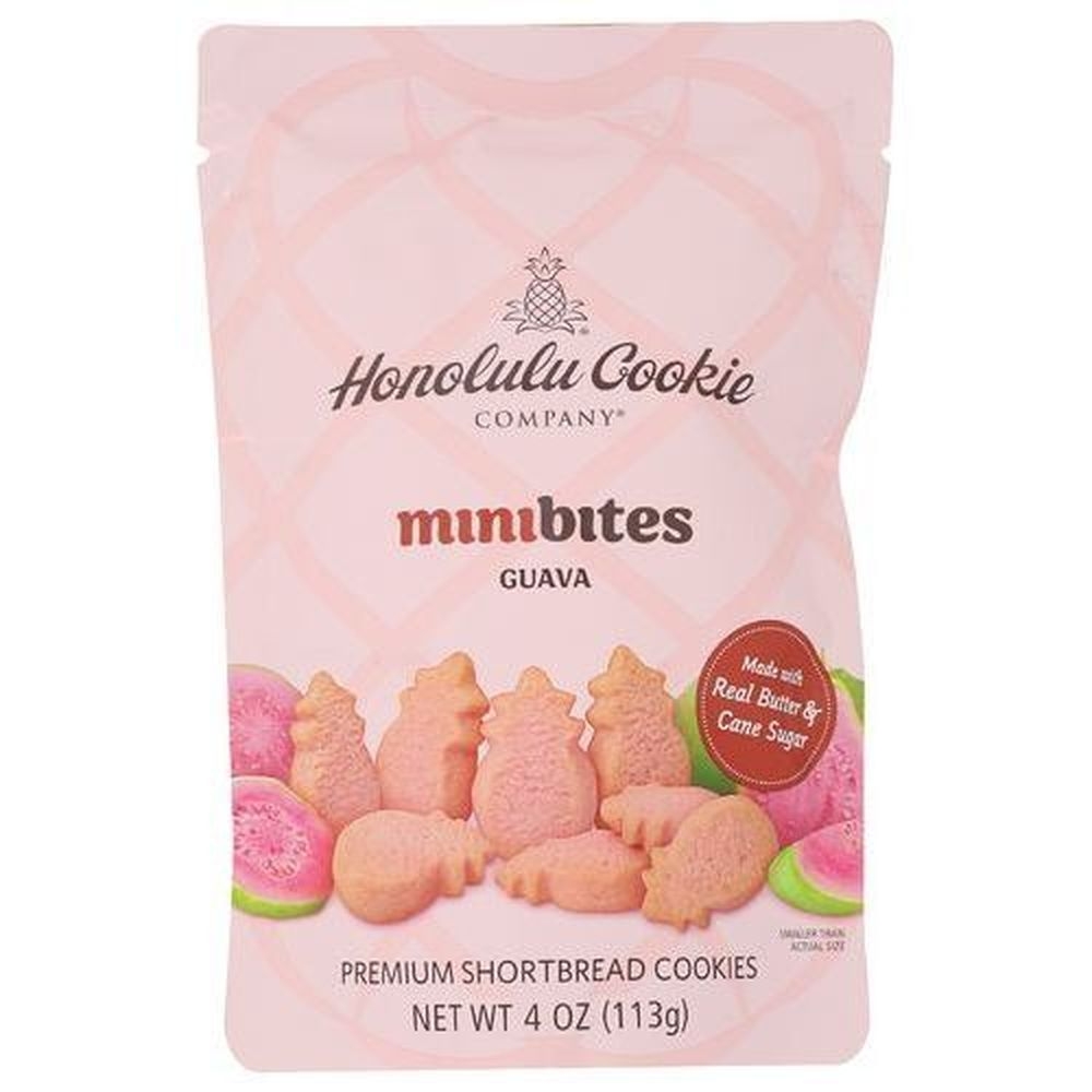 Honolulu Cookie Guava Shortbread Cookie, 4 Ounce -- 8 per case