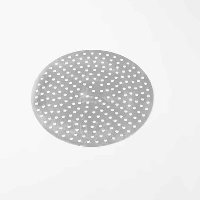American Metalcraft Aluminum Perforated Disk, 9 inch