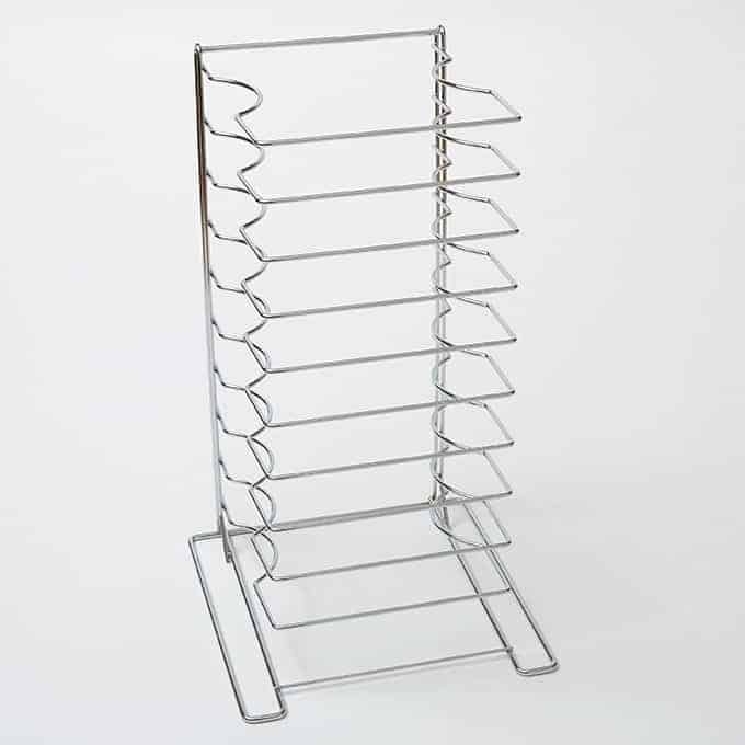 American Metalcraft Over Size Pizza Rack for Pans Up To 2.25 inch Deep