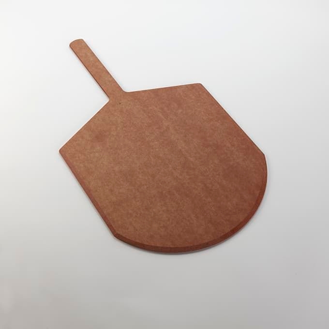 American Metalcraft Pressed Wood Natural Standard Rectangular Pizza Peel, 24 inch Overall