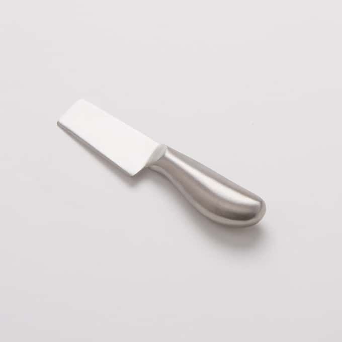 American Metalcraft Evolution Stainless Steel Clean Lines and Satin Hard Cheese Knife, 5 1/4 inch