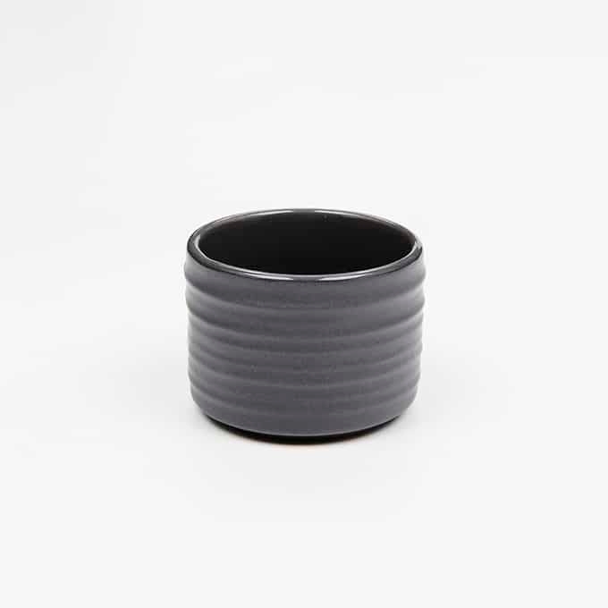 American Metalcraft Gray Porcelain Sauce Cup, 2 Ounce