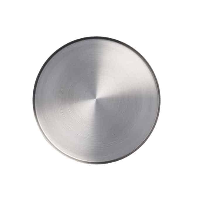 American Metalcraft Unity Collection Satin Finish Stainless Steel Plate, 9 x 9 inch