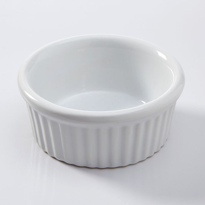 American Metalcraft Ceramic Ramekin, 6 Ounce