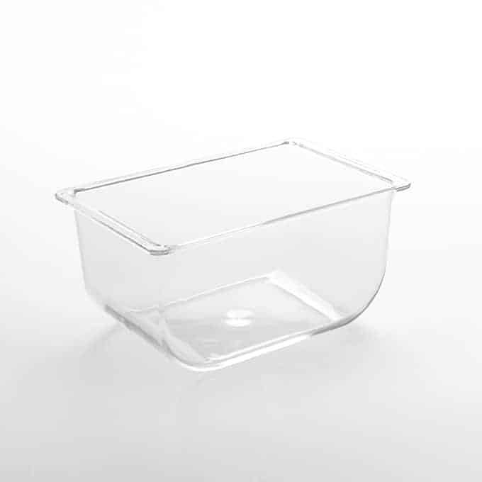 American Metalcraft Stainless Steel Replacement Insert for Plastic Condiment Holder, 5 3/4 x 3 5/8 x 2 3/4 inch