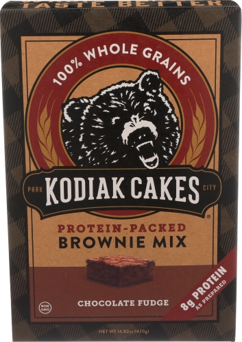 Kodiak Cakes Chocolate Fudge Brownie Mix, 14.82 Ounce -- 6 per case
