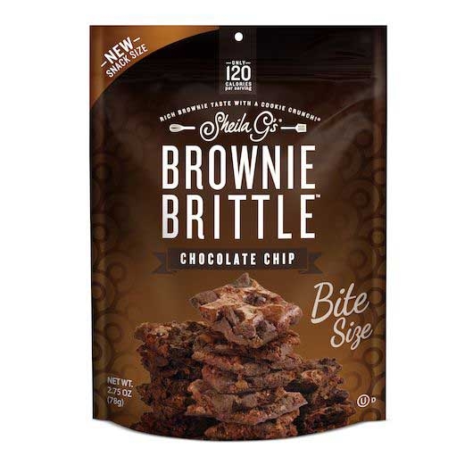 Sheila Gs Chocolate Chip Brownie Brittle, 2.75 Ounce -- 8 per case