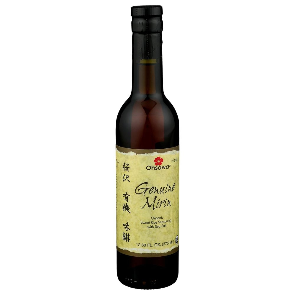 Ohsawa Organic Genuine Mirin Sweet Rice Seasoning with Sea Salt, 12.68 Ounce -- 6 per case