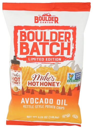 Boulder Canyon Boulder Batch Limited Edition Avocado Oil Kettle Chips, 5.25 Ounce -- 12 per case
