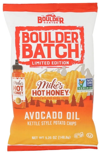 Boulder Canyon Boulder Batch Limited Edition Avocado Oil Kettle Chips, 5.25 Ounce -- 12 per case