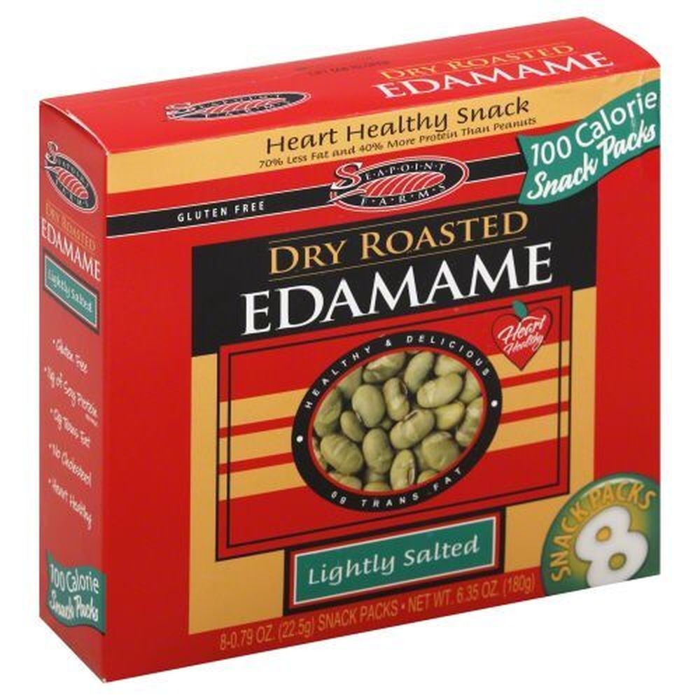 Seapoint Farms Light Salted Dry Roasted Edamame, 6.35 Ounce -- 12 per case