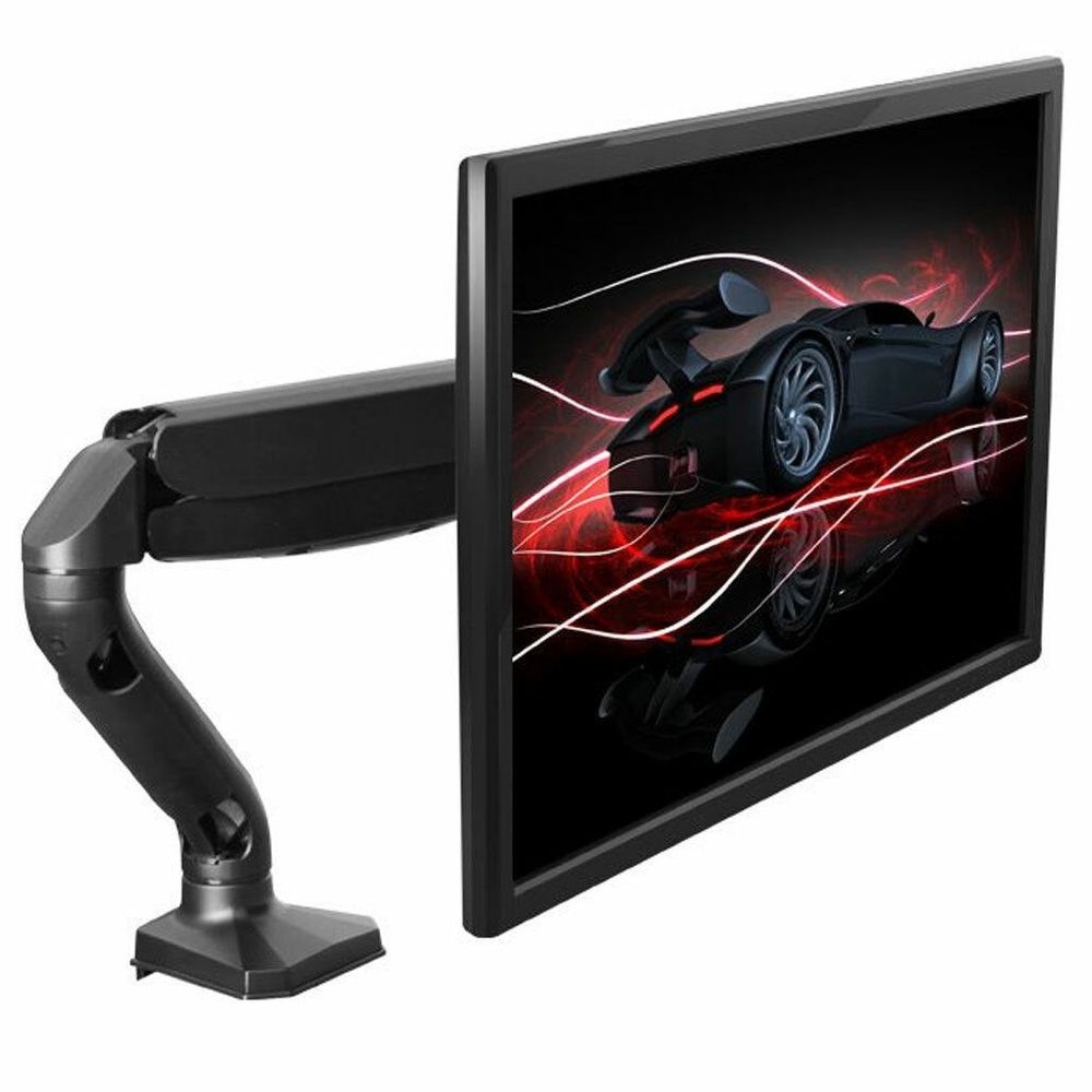 Uncaged Ergonomics Metal Single Computer Monitor Arm