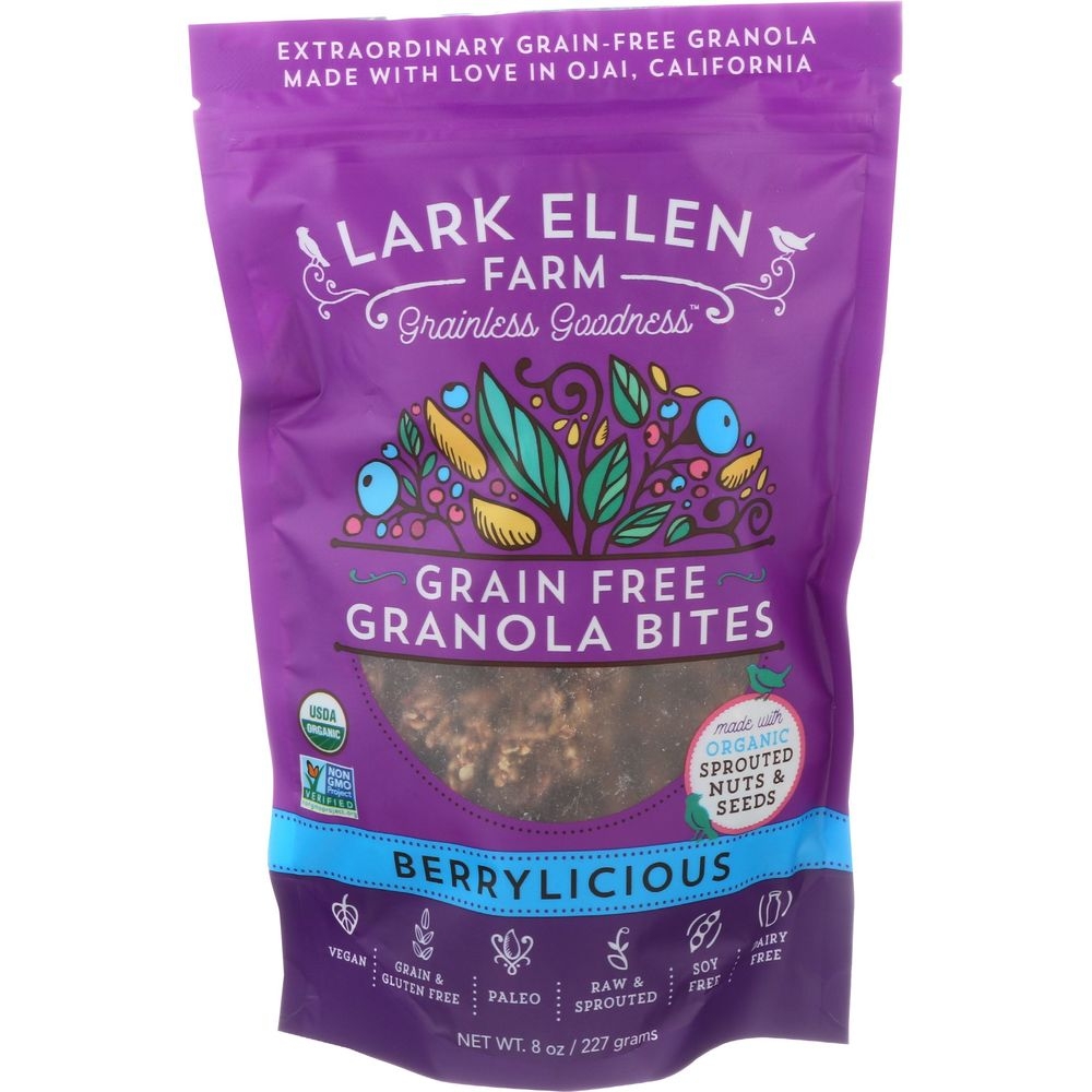 Lark Ellen Farm Berrylicious Granola Bites, 8 Ounce -- 6 per case