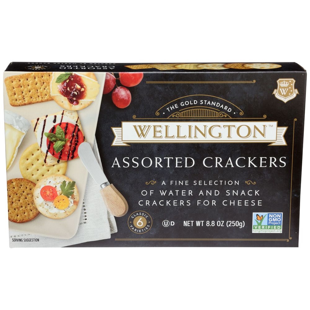 Wellington Assorted Cracker, 8.8 Ounce -- 12 per case