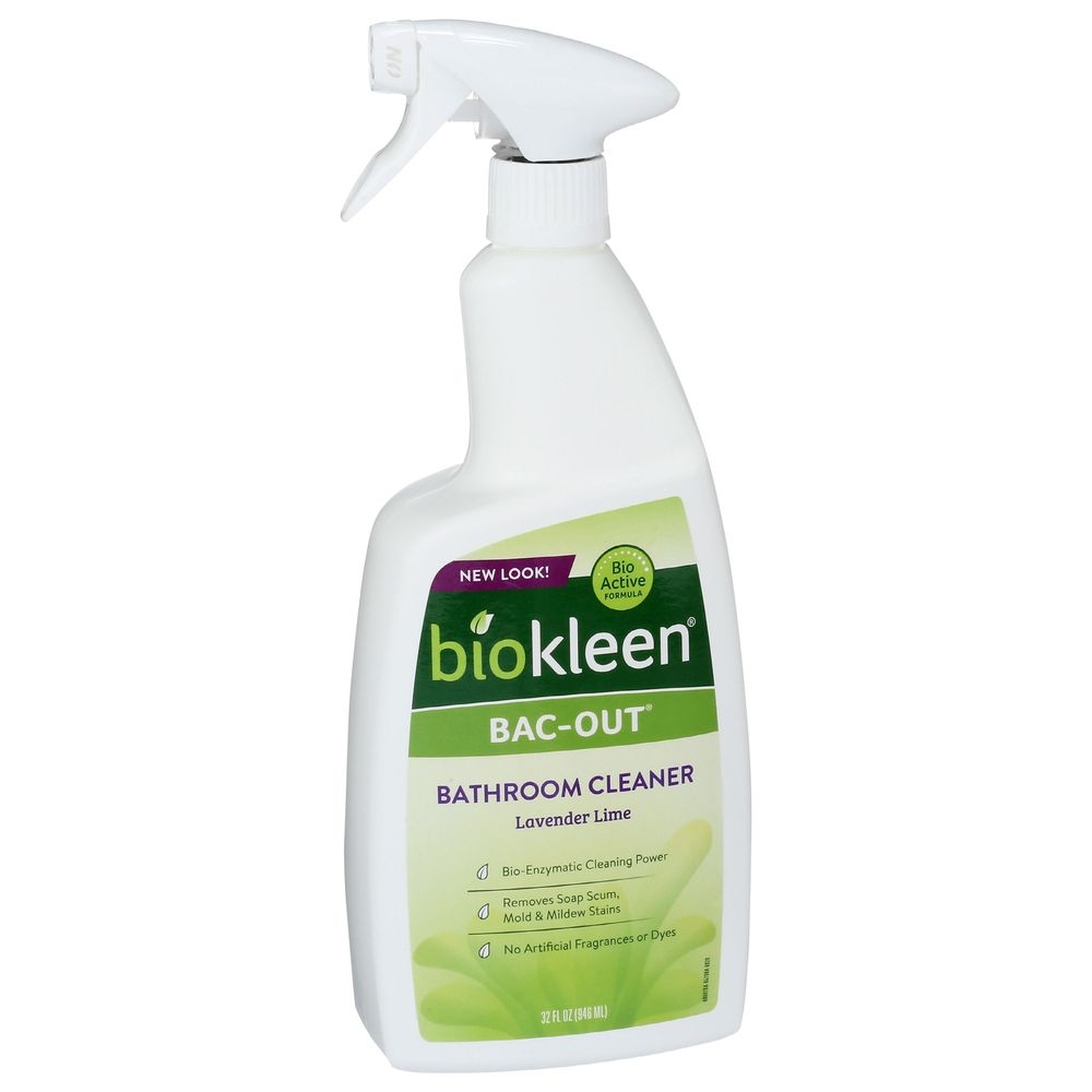 Biokleen Bac-Out Lavender Lime Bathroom Cleaner Spray, 32 Fluid Ounce