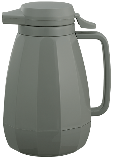 Service Ideas New Generation Gray Foam Insulated Server, 0.6 Liter Capacity