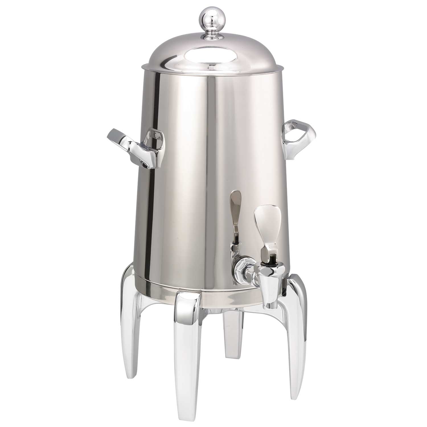 Service Ideas Flame Free Thermo-Urn Polished Stainless Modern Style Vacuum Insulated Urn, 1.5 Gallon Capacity