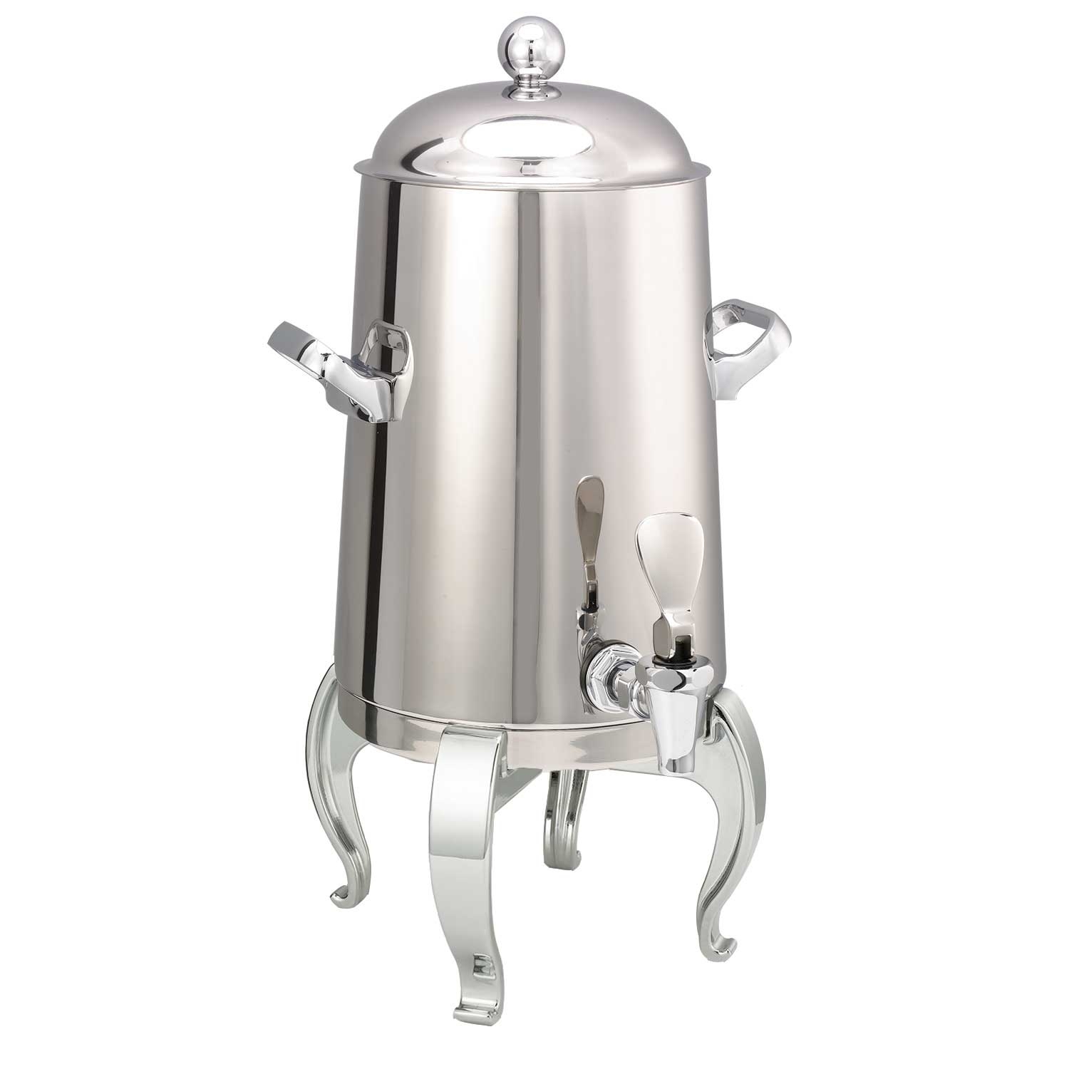 Service Ideas Flame Free Thermo-Urn Polished Stainless Regal Style Vacuum Insulated Urn, 1.5 Gallon Capacity