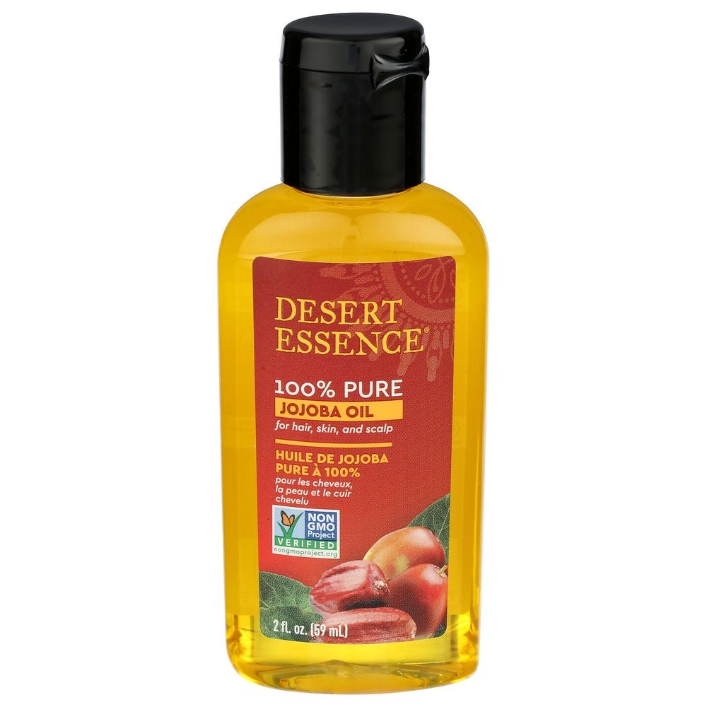 Desert Essence 100 Percent Pure Jojoba Oil, 2 Fluid Ounce