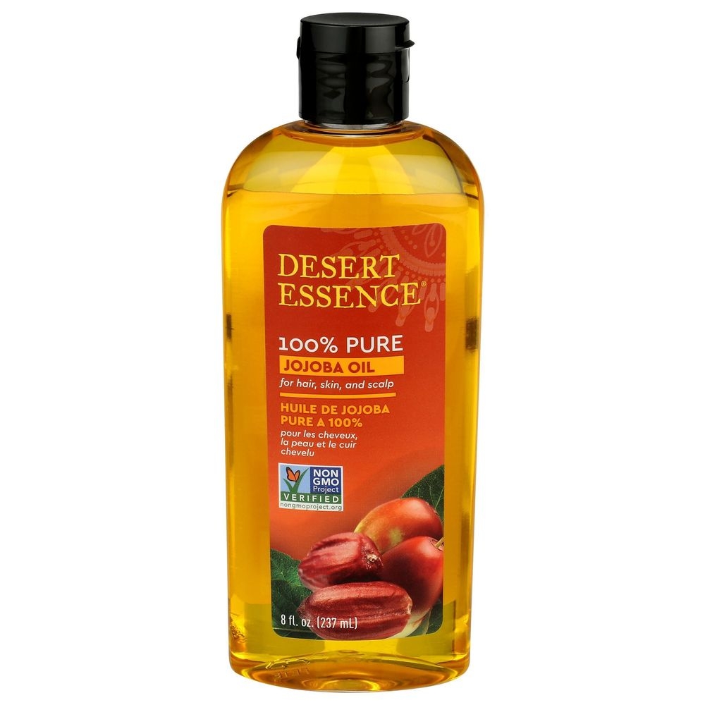 Desert Essence 100 Percent Pure Jojoba Oil, 8 Fluid Ounce