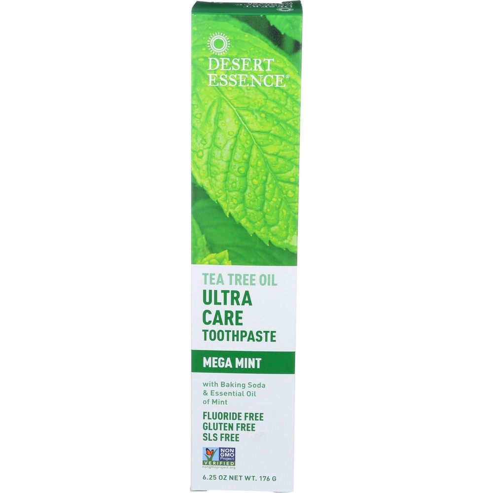 Desert Essence Tea Tree Oil Ultra Care Toothpaste, 6.25 Ounce
