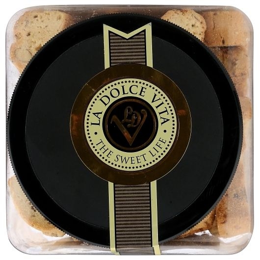 Nonnis La Dolce Vita Classic Italian Almond Biscotti -- 4 per case