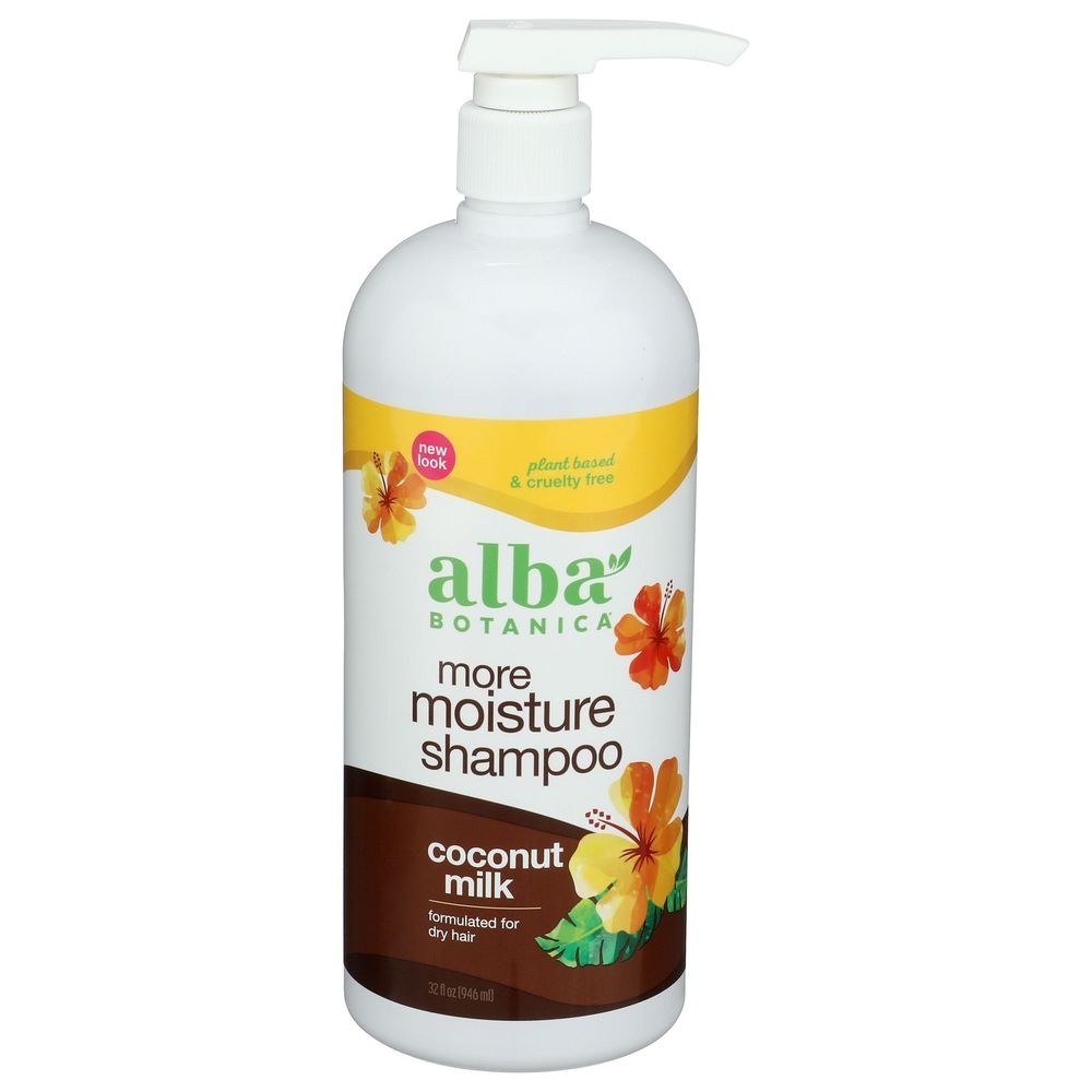 Alba Botanica Coconut Milk Shampoo, 32 Ounce