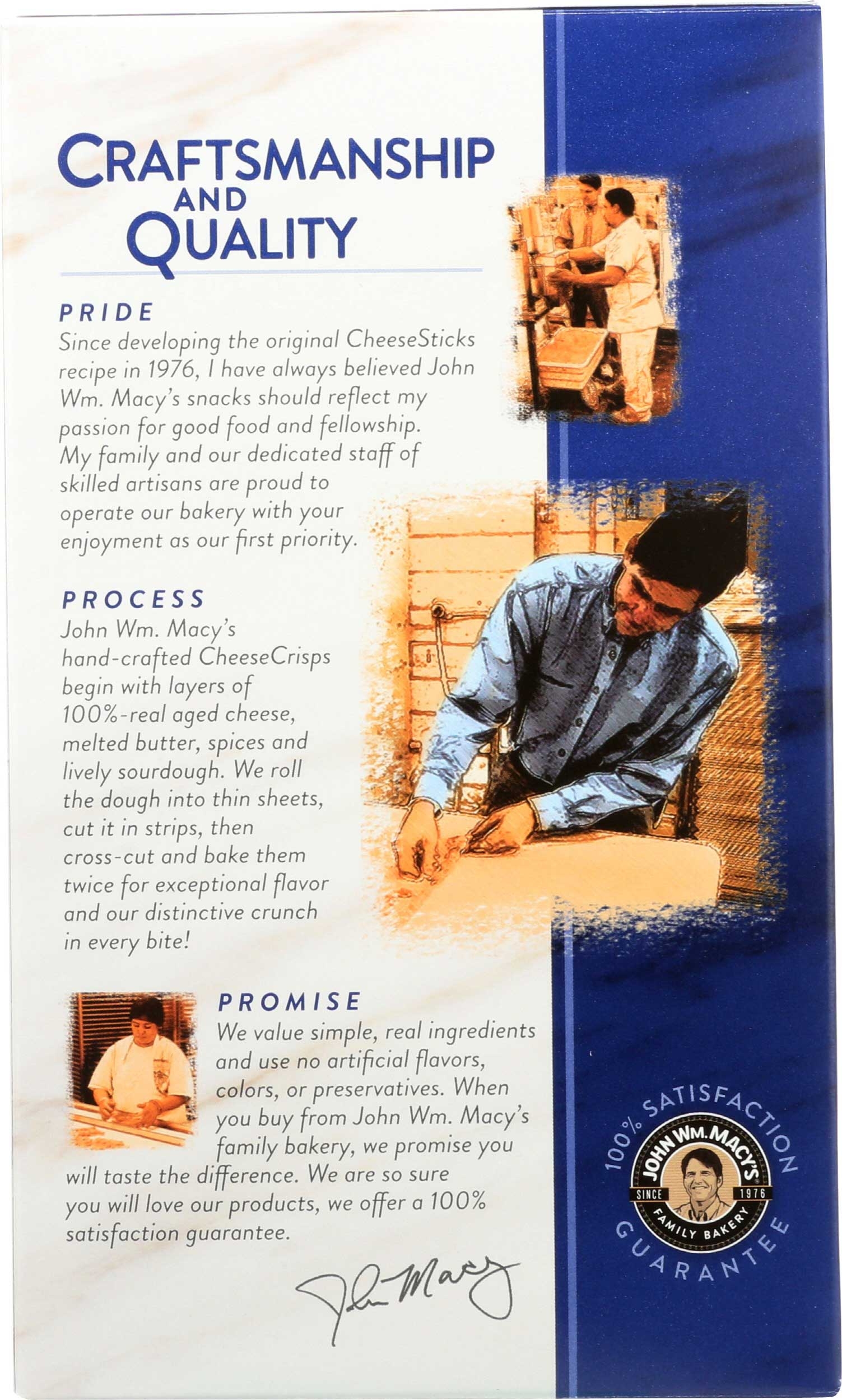 Macys Asiago and Cheddar Cheese Crisp, 4.5 Ounce -- 6 per case