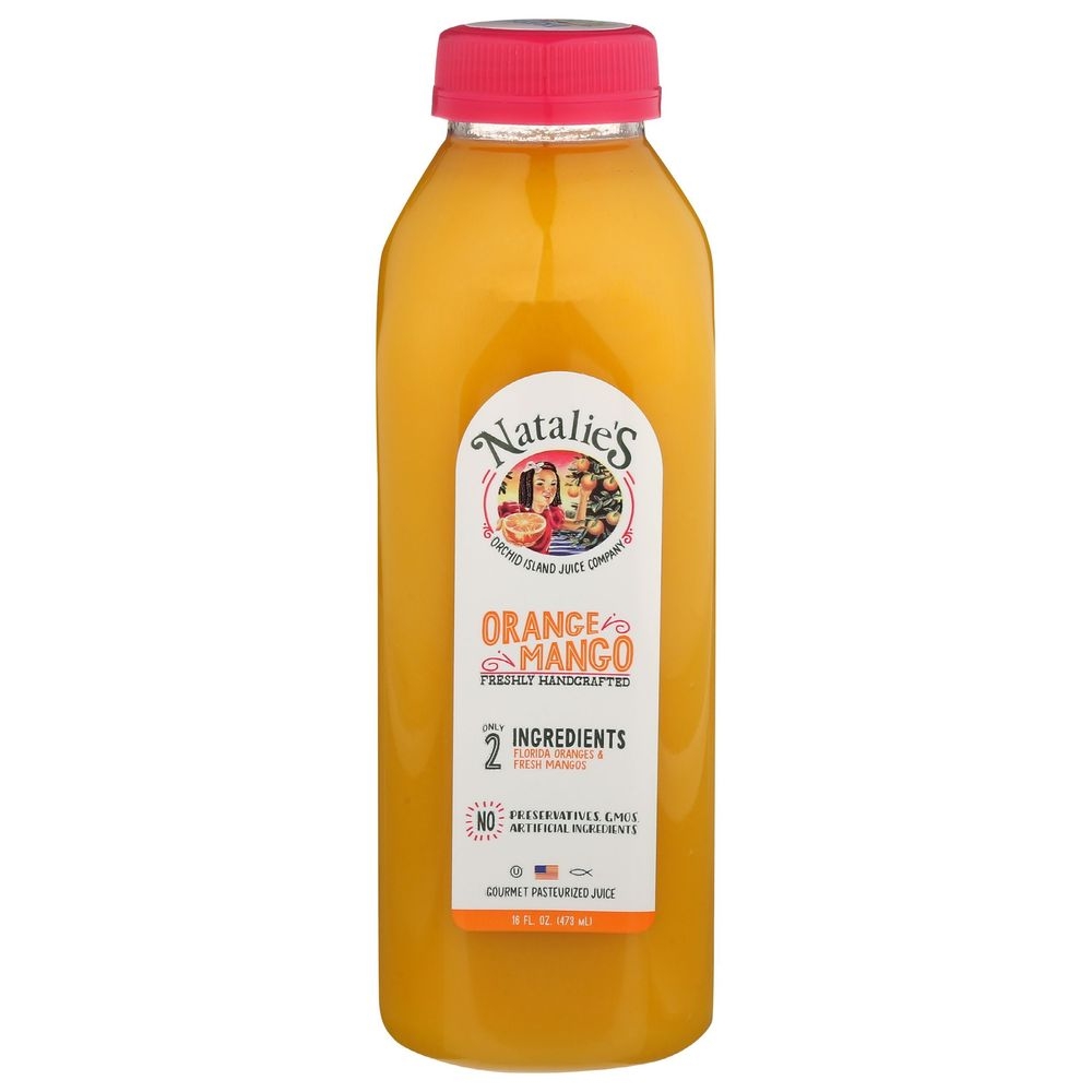 Natalies Orange Mango Juice, 16 Fluid Ounce -- 6 per case
