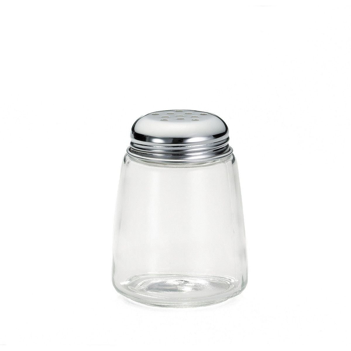 Tablecraft Modern Glass Cheese Shaker, 8 Ounce -- 12 per case.