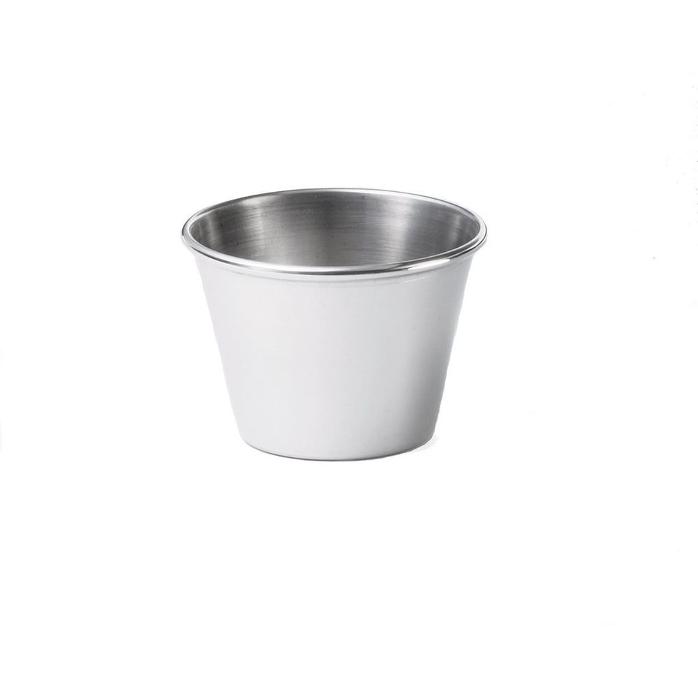 Tablecraft Stainless Steel Sauce Cup, 2 1/2 Ounce Capacity -- 12 per case