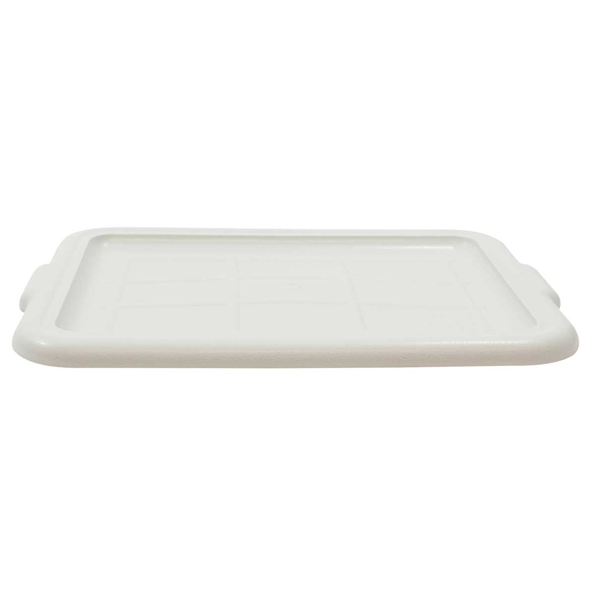 Tablecraft Gray Tote Box Cover, 21.75 x 16.125 x 1 inch -- 12 per case