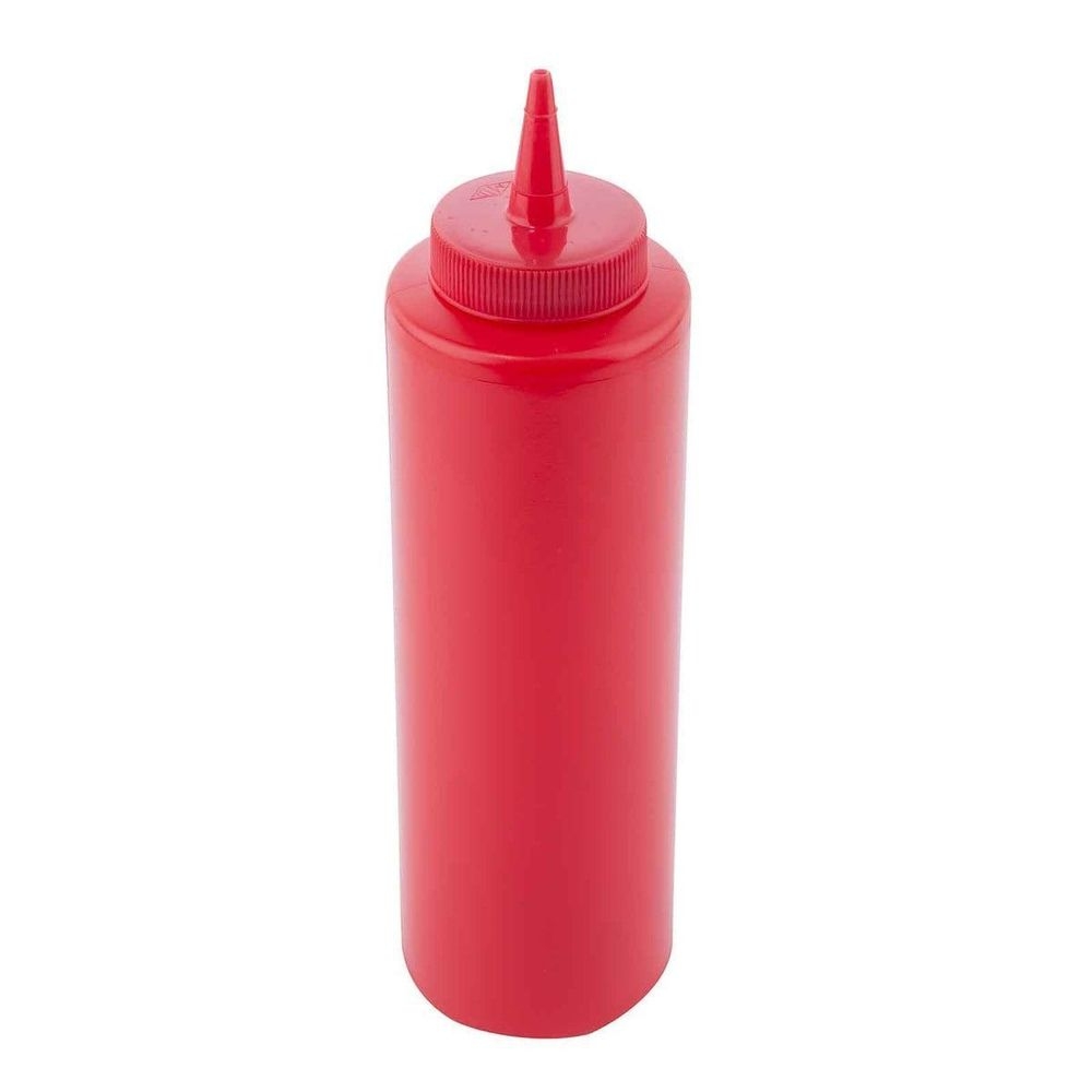 Tablecraft Ketchup Squeeze Dispenser, 12 Ounce Capacity -- 36 per case