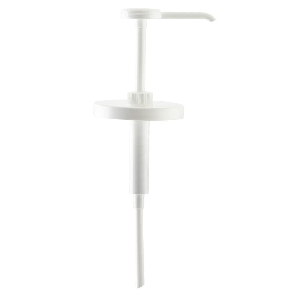 Tablecraft Plastic Economy Pump with 110 mm Snap Cap, 1 Ounce Capacity