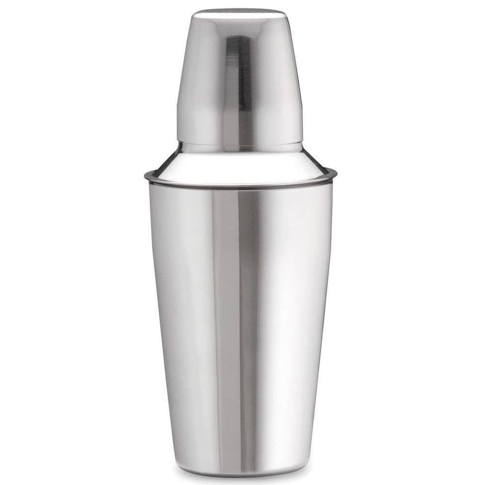 Tablecraft Stainless Steel 3 Piece Bar Shaker Set, 16 Ounce Capacity -- 6 per case